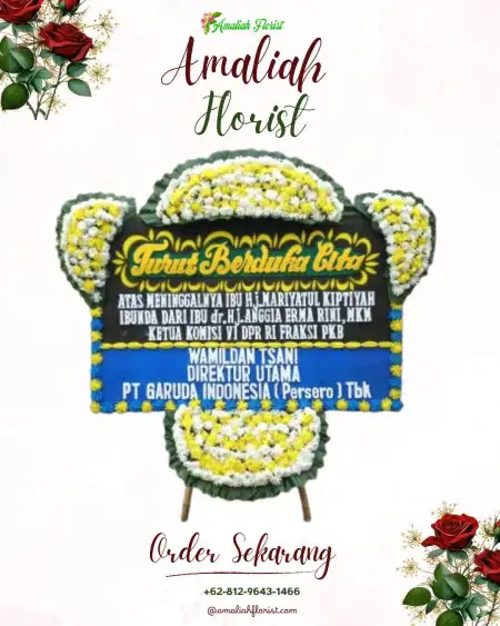 Papan Bunga Duka Wedding Venue Rancamaya